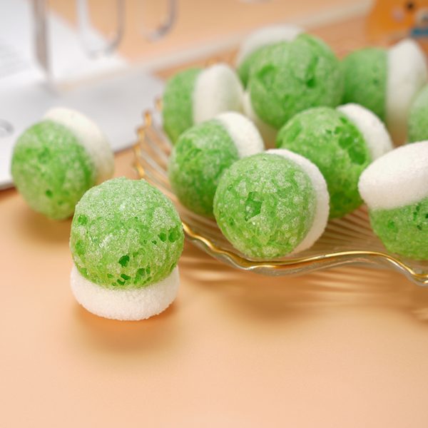 Freeze dried apple double candy